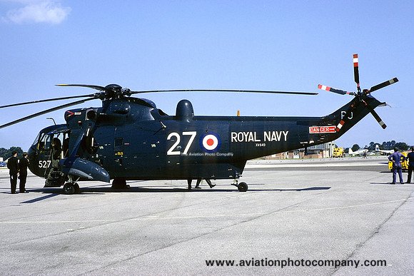 Royal Navy 737 Squadron Westland Sea King HAS.1 XV649/PO527 (1971)