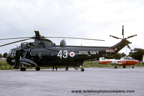 Royal Navy 826 Squadron Westland Sea King HAS.1 XV665/E143 (1970)