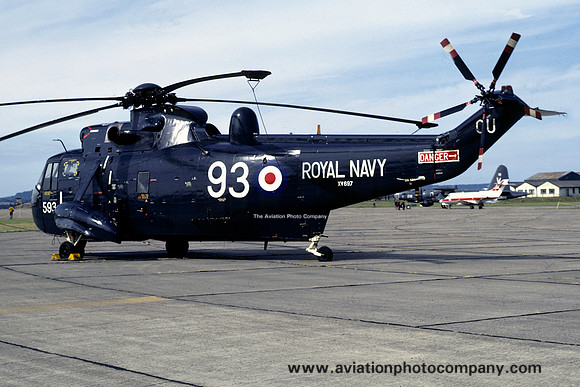 Royal Navy 706 Squadron Westland Sea King HAS.1 XV697/CU593 (1973)
