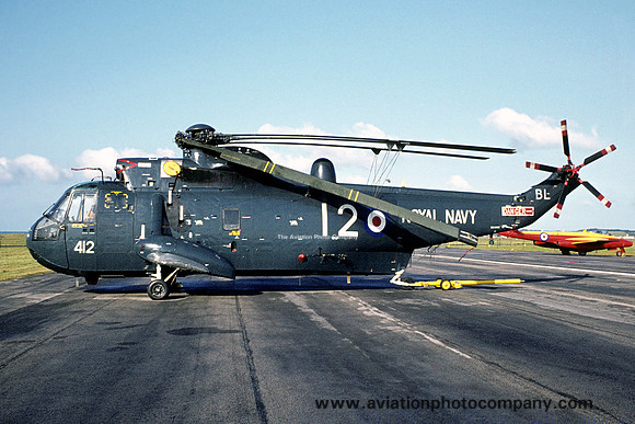 Royal Navy 820 Squadron Westland Sea King HAS.1 XV713/BL412 (1973)