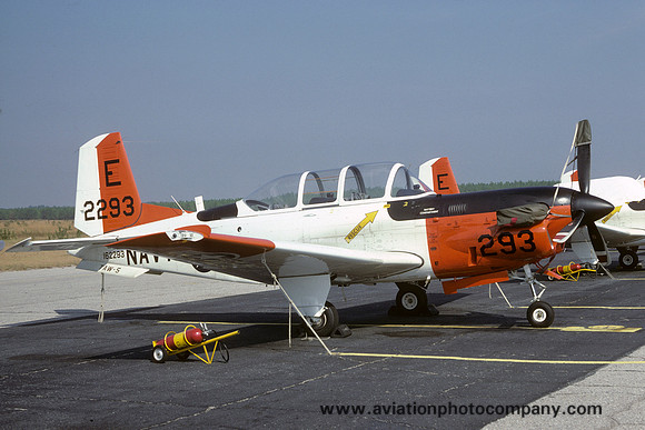 US Navy TAW-5 Beech T-34C Mentor 162293/E (1984)