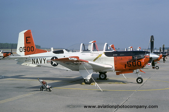 US Navy TAW-5 Beech T-34C Mentor 160500/E (1984)