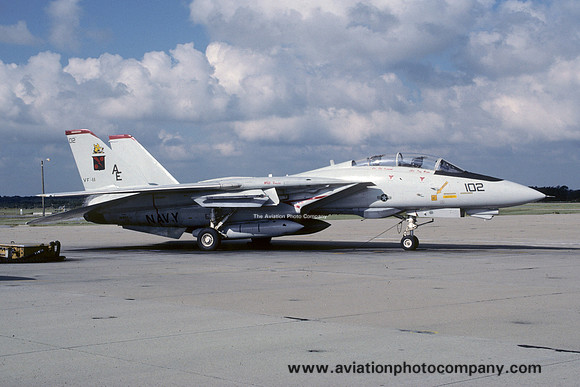 US Navy VF-11 F-14A Tomcat 161853/AE-102 (1988)