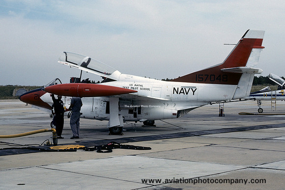 US Navy USNTPS T-2C Buckeye 157048/21 (1976)