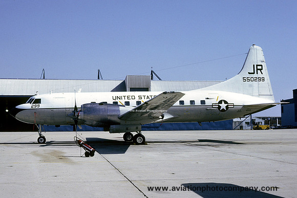 US Navy VR-48 Convair VC-131H Samaritan 550299/JR (1983)