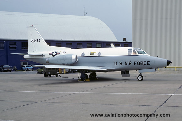 USAF North American T-39A Sabreliner 62-4483 (1977)