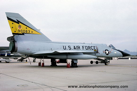USAF 5 FIS Convair F-106A Delta Dart 59-0063 (1980)