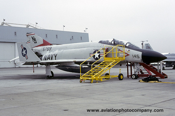 US Navy VF-121 McDonnell F-4J Phantom 155769/NJ-145 (1979)