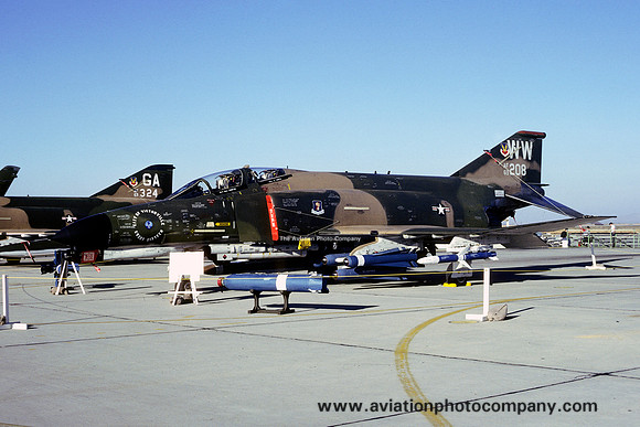 USAF 35 TFW 21 TFS McDonnell F-4G Phantom 69-7208/WW (1979)