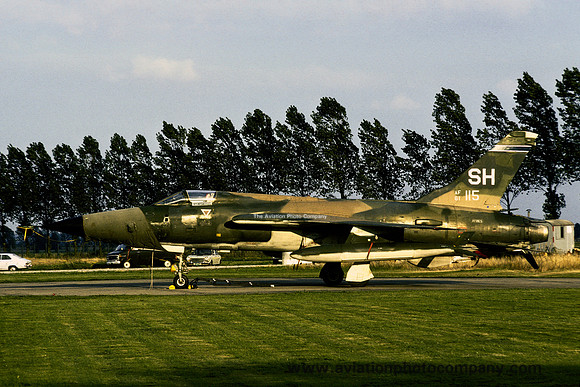 USAF AFRes 465 TFS F-105D Thunderchief 61-0115/SH (1977)