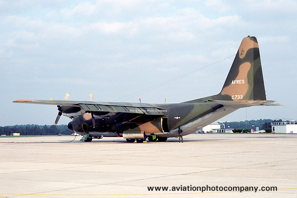 USAF AFRes Lockheed C-130B Hercules 58-0773 (1975)