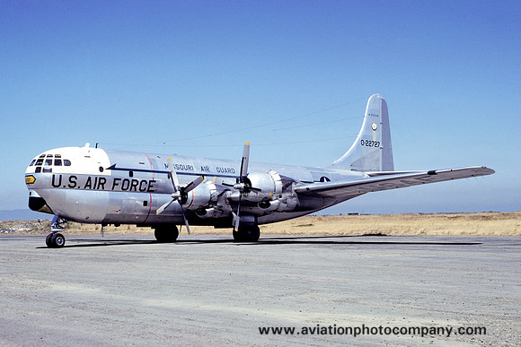 USAF Missouri ANG 180 MAS Boeing C-97G Stratofreighter 52-2727
