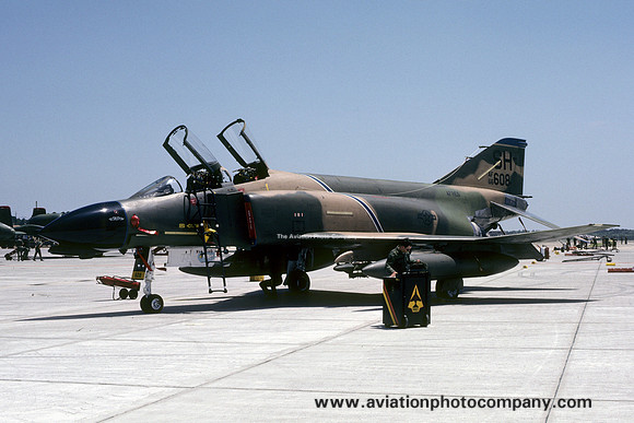 USAF AFRes 465 TFS McDonnell F-4D Phantom 66-7608/SH (1983)