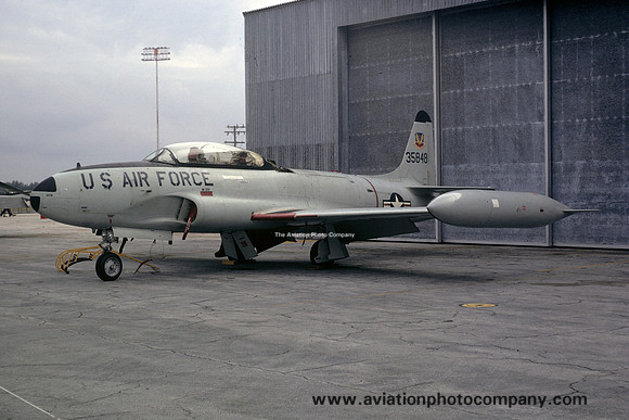 USAF Lockheed T-33A Shooting Star 53-5848 (1974)