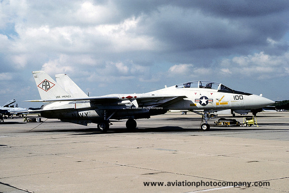 US Navy VF-102 Grumman F-14A Tomcat 162695/AB-100 (1988)