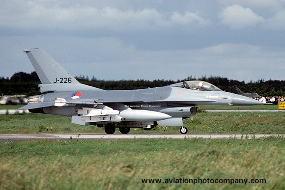 Dutch Air Force GD F-16A Fighting Falcon J-226 (1980)