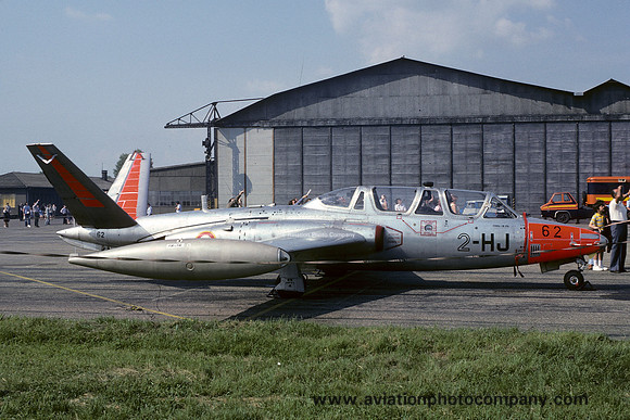 French Air Force SLVSV2 Fouga CM.170 Magister 62/2-HJ (1980)