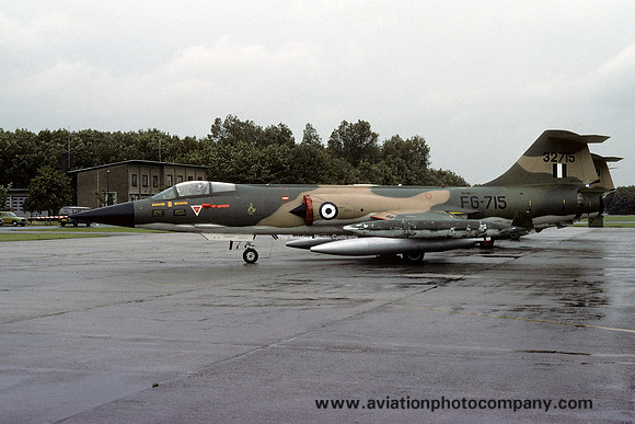 Greek Air Force Lockheed F-104G Starfighter 32715/FG-715 (1980)