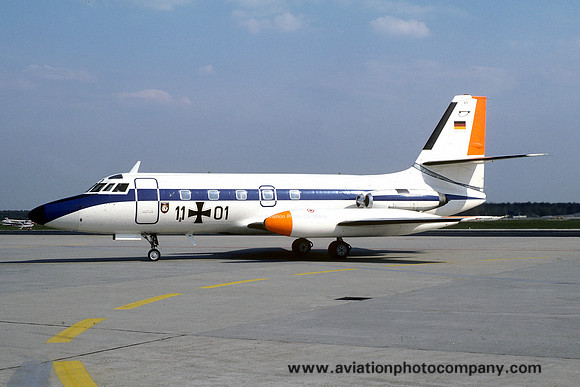 German Air Force FBSS Lockheed Jetstar 11+01 (1980)