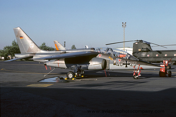 German Air Force JBG49 Dassault/Dornier Alpha Jet 40+25 (1980)
