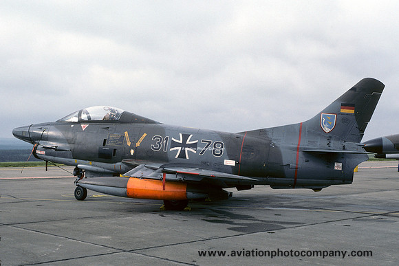 German Air Force LeKG43 FIAT G-91R 31+78 (1980)