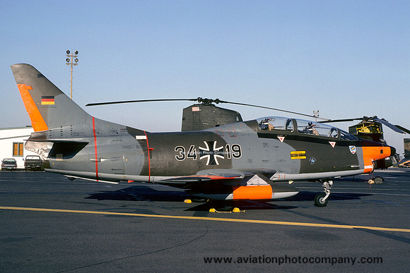 German Air Force JBG49 FIAT G-91T 34+19 (1980)