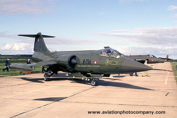 Danish Air Force Esk 723 Canadair CF-104G Starfighter R-756 (1980)