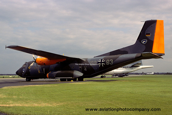 German Air Force LTG61 Transall C-160D 50+93 (1980)