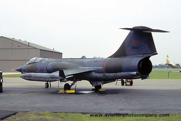 Canadian Air Force 1 CAG Canadair CF-104 Starfighter 104842 (1980)