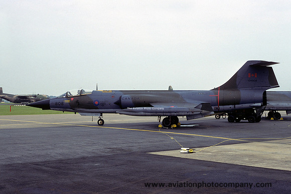 Canadian Air Force 1 CAG Canadair CF-104 Starfighter 104808 (1980)