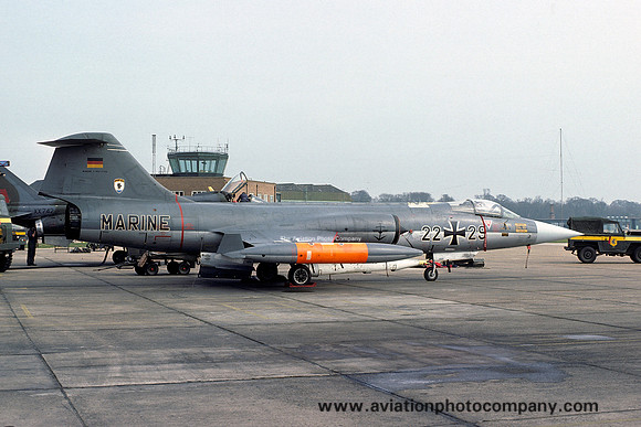 German Navy MFG1 Lockheed F-104G Starfighter 22+29 (1980)