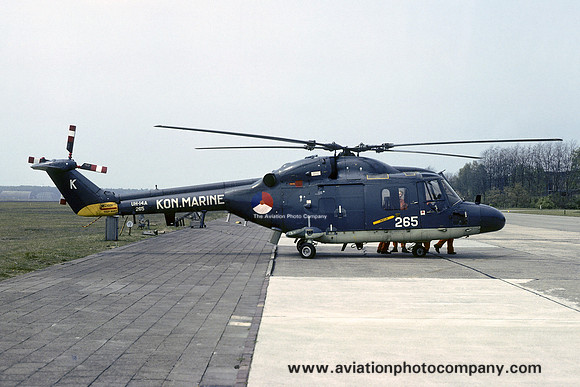 Dutch navy 7 Squadron Westland UH-14A Lynx 265/K (1981)
