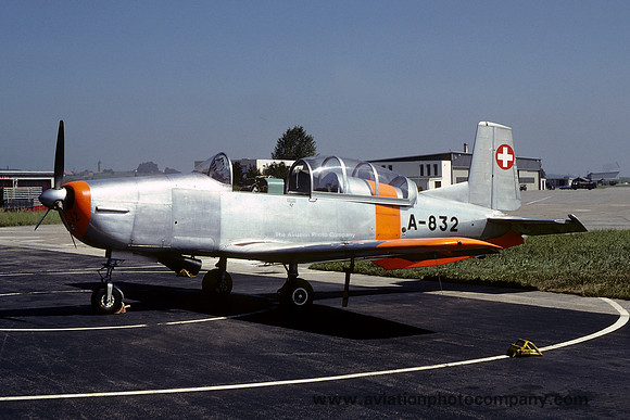 Swiss Air Force Pilatus P-3 A-832 (1980)
