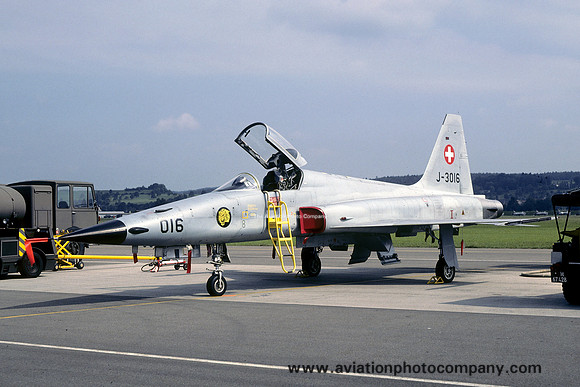 Swiss Air Force Northrop F-5E Tiger J-3016 (1980)