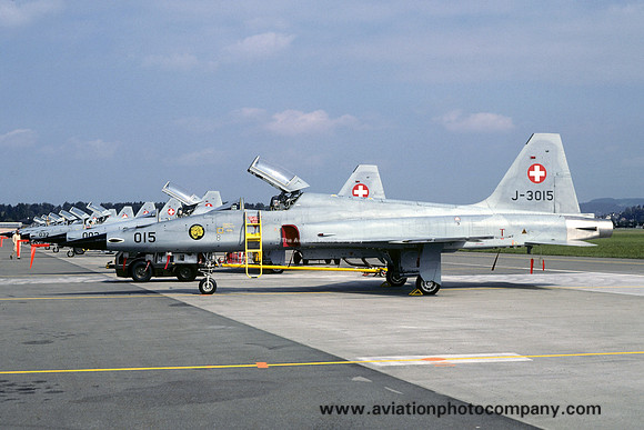 Swiss Air Force Northrop F-5E Tiger J-3015 (1980)