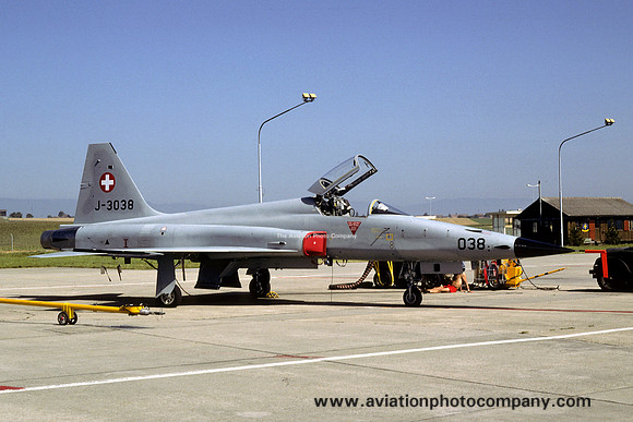 Swiss Air Force Northrop F-5E Tiger J-3038 (1980)