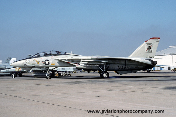 US Navy VF-41 Grumman F-14A Tomcat 162703/AJ-100 (1991)