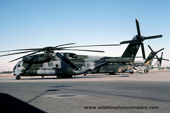 US Marines HMH-466 Sikorsky CH-53E Super Stallion 161386/YK-53 (1991)
