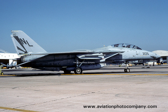 US Navy VF-111 F-14A Tomcat 160654/NL-205 (1991)