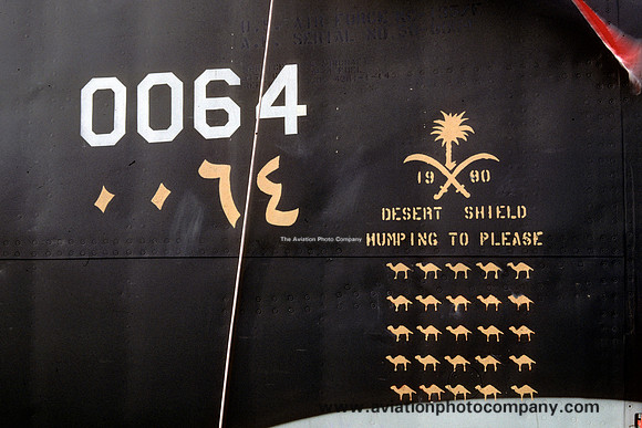 USAF 314 ARS KC-135E Stratotanker 58-0064 Gulf War mission marks (1992)