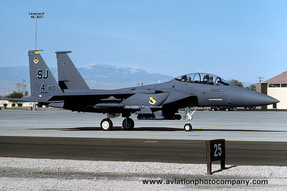 USAF 4 FW F-15E Strike Eagle 89-0500/SJ (1991)