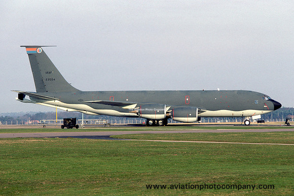 USAF 319 ARW Boeing KC-135R Stratotanker 62-3504 at RAF Mildenhall (1992)