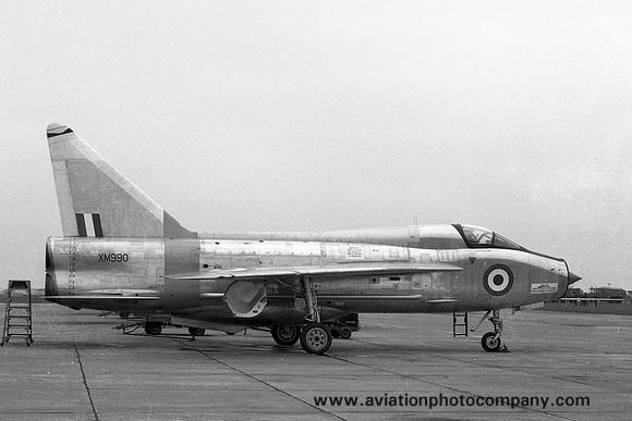 RAF LCS English Electric Lightning T.4 XM990 (1962)