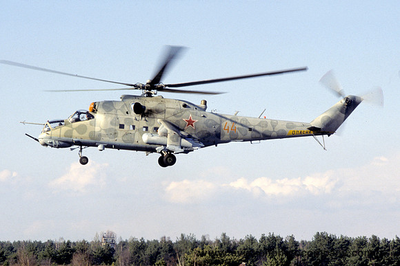 Russian Air Force 113 OVE Mil Mi-24RKR Hind 44 (1994)