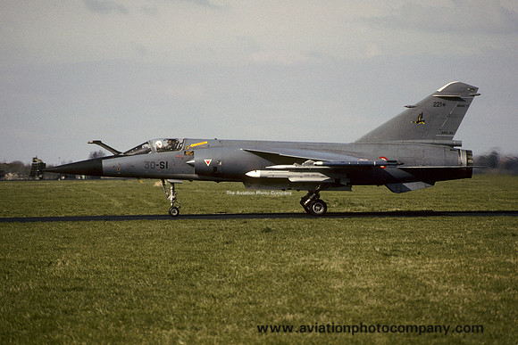 French Air Force EC3/30 Dassault Mirage F.1C 221/30-SI (1992)