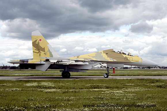 Russian Air Force Sukhoi Su-30MK 603 (1994)