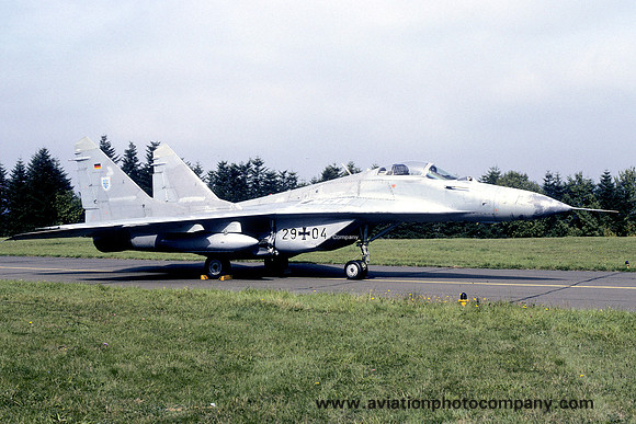 German Air Force JG73 Mikoyan MiG-29A 29+04 (1994)