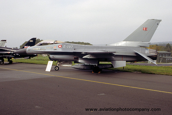 Danish Air Force GD F-16A Fighting Falcon E-197 (1994)