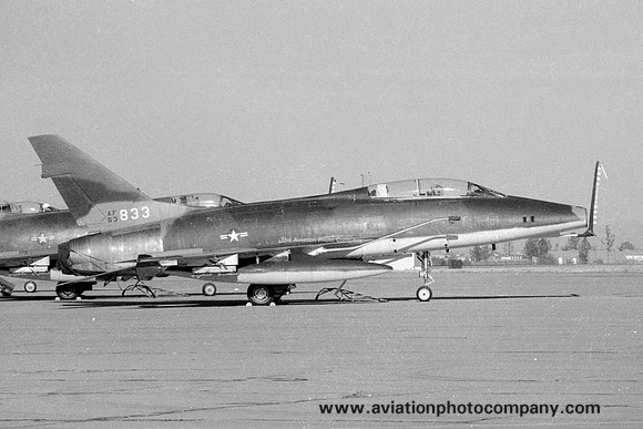 USAF North American F-100F Super Sabre 56-3833 (1972)