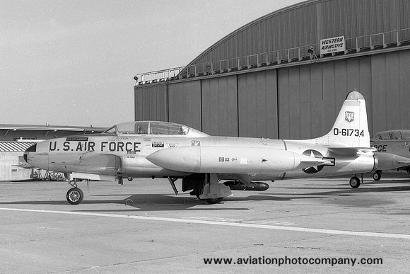 USAF TAC Lockheed T-33A Shooting Star 56-1734 (1972)
